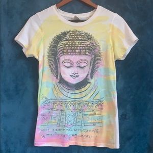 Buddha Lucky Brand tee shirt size medium